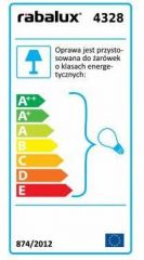Stojací lampa černá, 4329, 1263