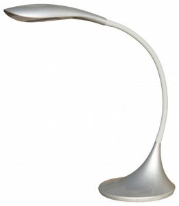 Lampa stolní stmívatelná Vela 1007 s 15x LED SMD 2835 stříbrná